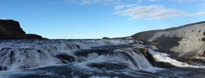 Gullfoss is one of Iceland ❄️.