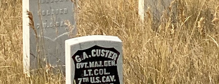 Custer National Cemetery is one of Lizzie'nin Beğendiği Mekanlar.