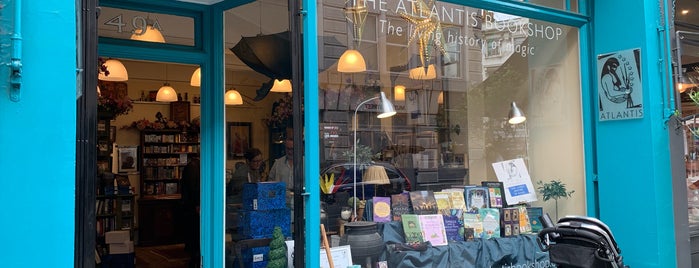 The Atlantis Bookshop is one of Bookstores - International.