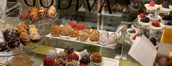 Godiva is one of Chocolate, sweets & ice cream.