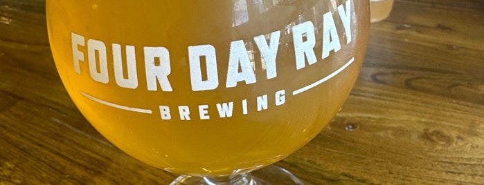 Four Day Ray Brewing is one of Dog-Friendly Indianapolis.