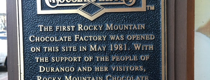 Rocky Mountain Chocolate Factory is one of สถานที่ที่ Richard ถูกใจ.