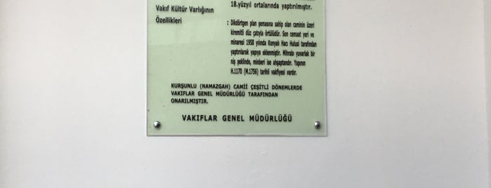 Namazgah Kurşunlu Camii is one of Gidilecekler.