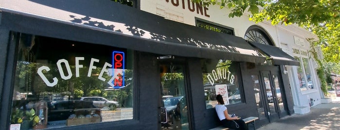Grindstone Coffee & Donuts is one of My coffee place NYC.
