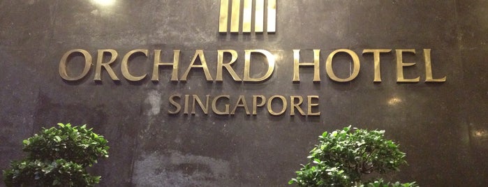 Orchard Hotel Singapore is one of @Singapore/Singapura #2.