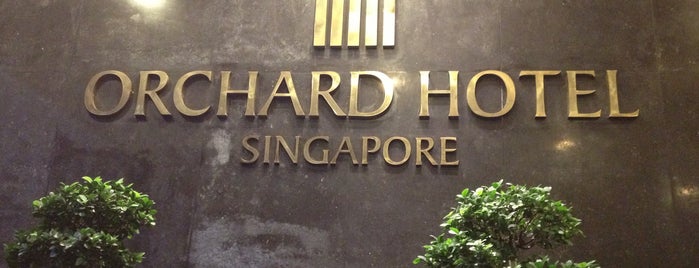 Orchard Hotel Singapore is one of James’s Liked Places.