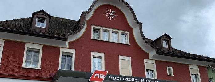 Bahnhof Appenzell is one of Bahnhöfe (persönlich bekannt).