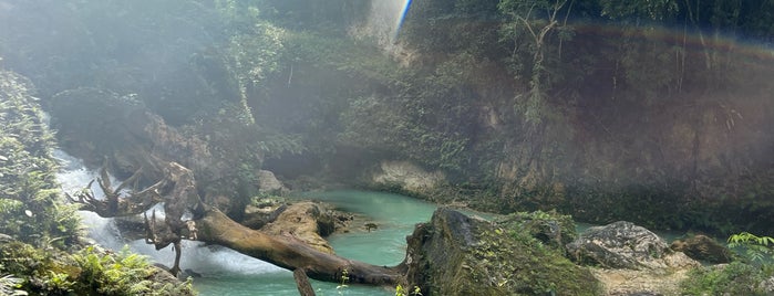 Kawasan Falls is one of After 7 Figures.