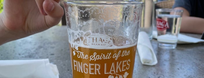 Ithaca Beer Co. Taproom is one of Ithaca favorites.