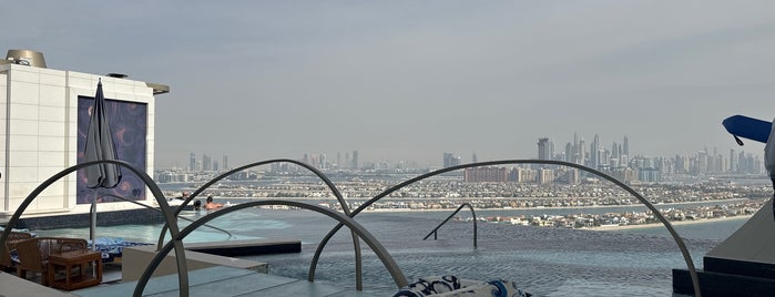 The Royal Atlantis Infinity Pool is one of Dubai.