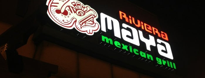 Riviera Maya Bar & Grill is one of Locais curtidos por Randall.