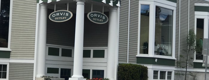 Orvis is one of Portland & Freeport, ME.