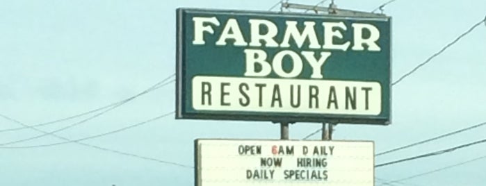 Farmer Boy Restaurant is one of Restaurants.