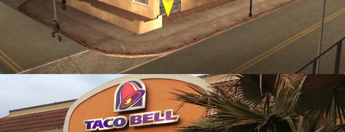 Taco Bell is one of Restaurantes.