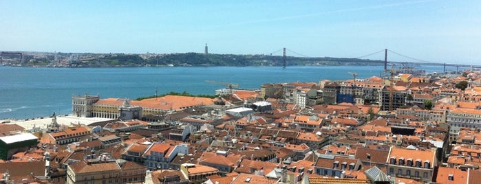 Castelo de São Jorge is one of Lisbon.