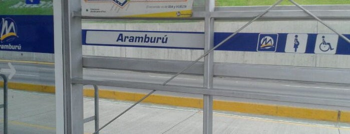 Estación Aramburú - Metropolitano is one of Tempat yang Disukai Pablo.
