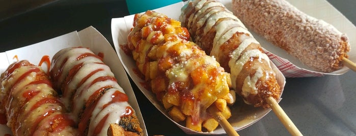 Cruncheese Korean Hot Dog is one of Viva Las Vegas.