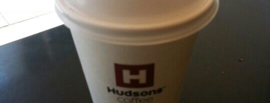 Hudsons Coffee is one of frequent spots.