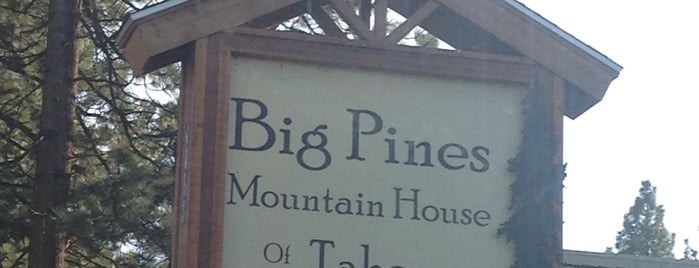 Big Pines Mountain House of Tahoe is one of Premier Dog-Friendly Locations.