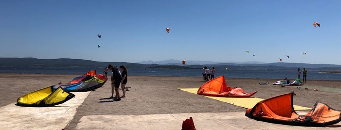 Gulbahce Kitesurfing Spot is one of Kitesurf.