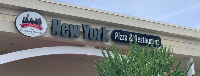 Tony D's New York Pizza & Restaurant is one of Jacksonville Restaurants.
