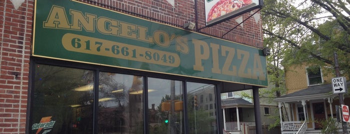 Angelo's Pizza is one of The 11 Best Places for Cheese Fries in Cambridge.