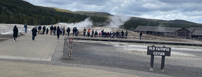Old Faithful Geyser is one of While in the GYE.