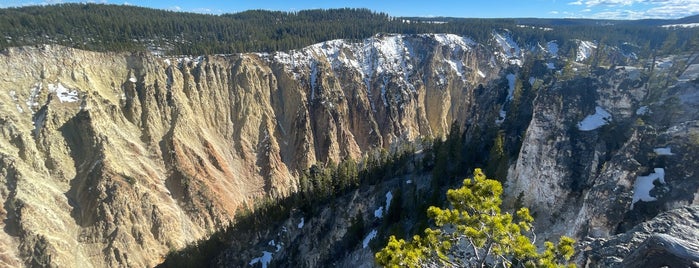 Grand Canyon of The Yellowstone is one of usa roadtrip.