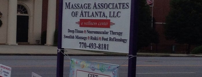 Massage Associates Of Atlanta is one of สถานที่ที่ Chester ถูกใจ.