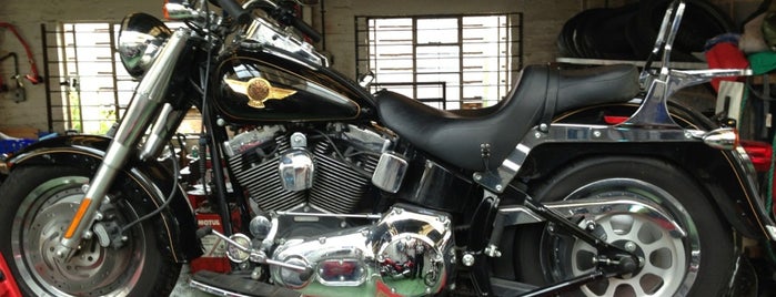 Dougys Motorcycle Emporium is one of motorcycle repairs and rebuilds.