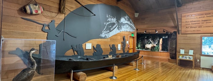 Olympic National Park Visitor Center is one of (US&A).