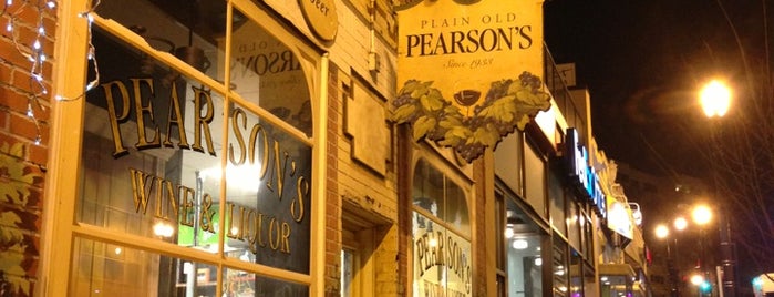 Pearson's Wine & Liquor is one of DC shops.