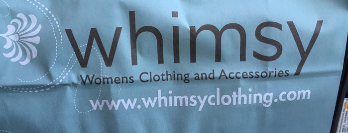 Whimsy is one of SHOPPING!!! :).