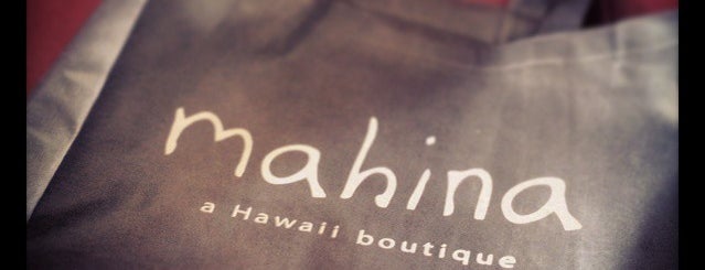 Mahina is one of Maui.
