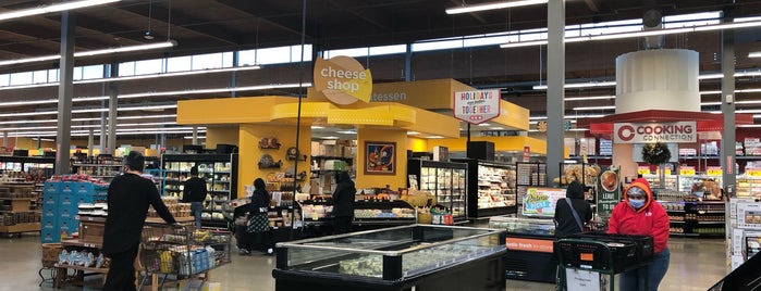 H-E-B is one of spots.