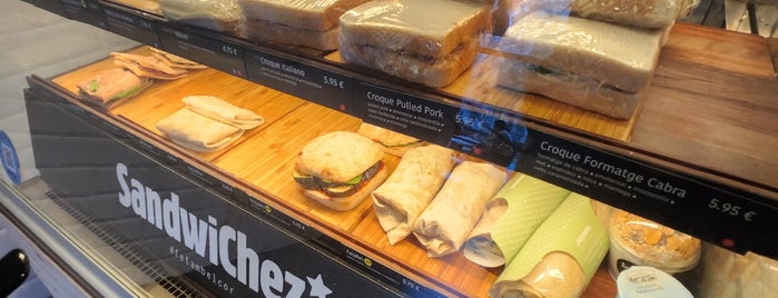 Sandwichez is one of bcn lunch.