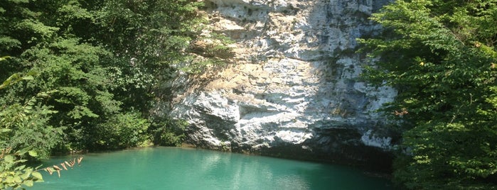 Blue Lake is one of Abkhazia.