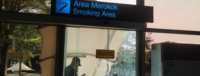Smoking Area is one of Tangerang Visit Places.