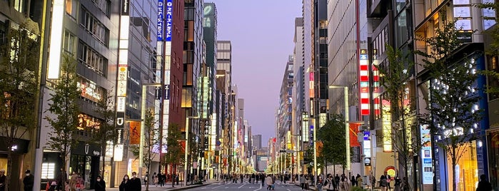 Ginza Pedestrian Paradise is one of Tokyo.