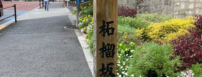 柘榴坂 is one of 残りの港区の坂.