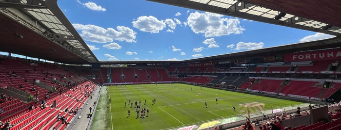 Fortuna Arena is one of Football Arenas in Europe.