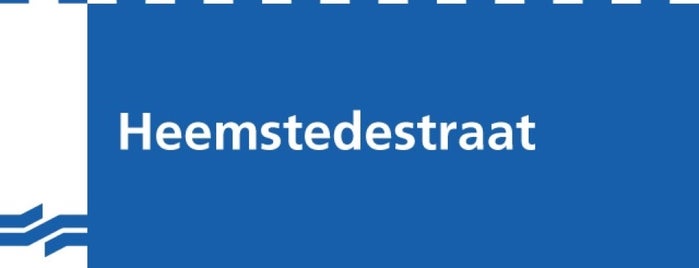 Metrostation Heemstedestraat is one of Metrolijn 50, Amsterdam.