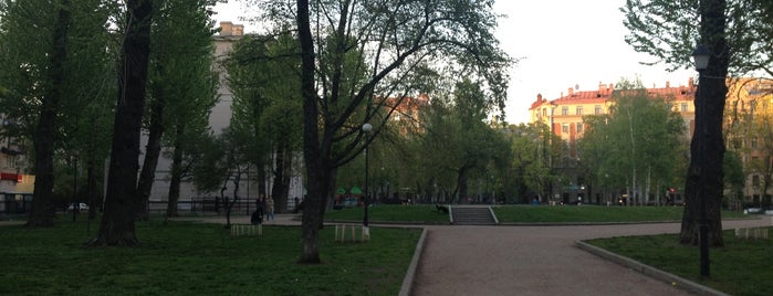 Matveevsky Garden is one of СПб.