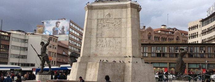 Ulus Meydanı is one of kaydedilen mekanlar.