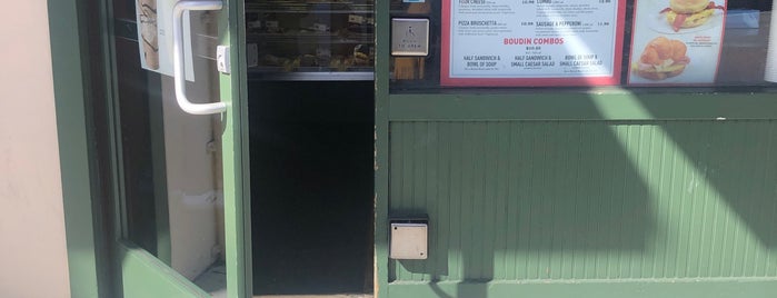 Boudin Bakery is one of SF.