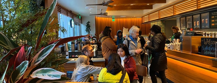 Starbucks is one of SF To work.