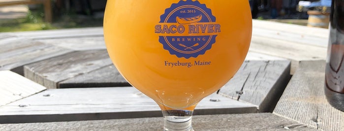 Saco River Brewery is one of Maine.