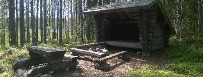 Allaslahti is one of Hiidenportin kansallispuisto.