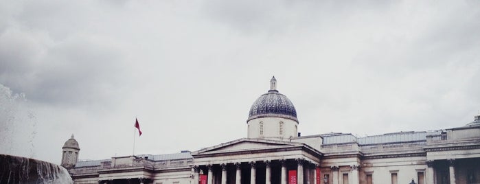 National Gallery is one of Amanda does London.