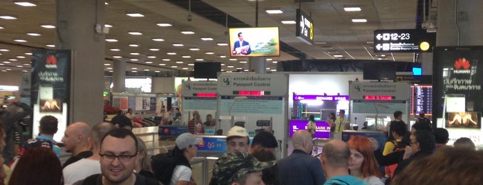 Thai Immigration Passport Control - Zone 2 is one of Work place.